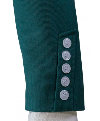 Chaqueta y chalequillo | Sarga | Verde