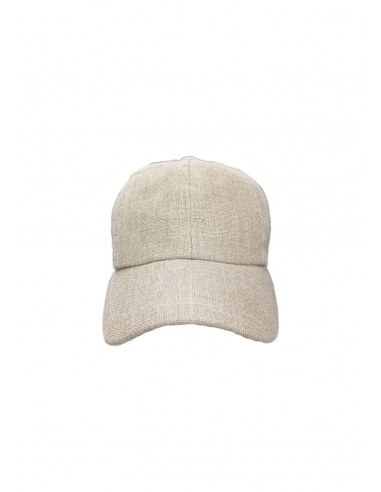 Gorra serie Benidorm en lino beige |...