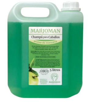 Champú para caballos aroma manzana