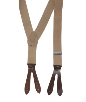 Tirantes liso botón | Adultos