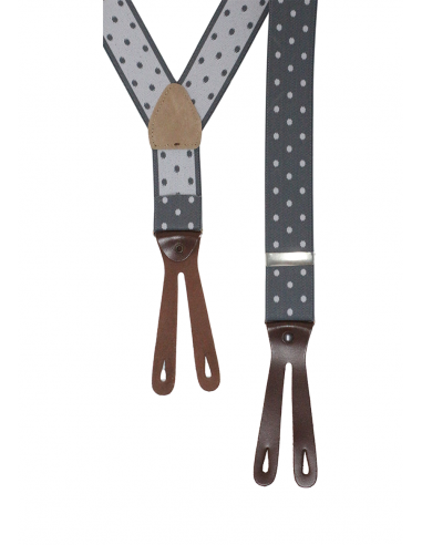 Tirantes flamenco con diseño de topos