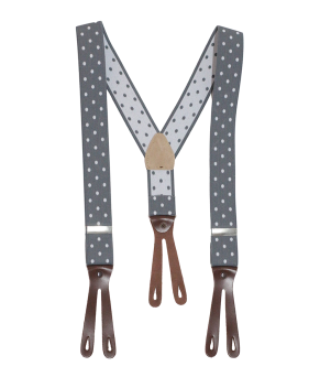 Tirantes flamenco con diseño de topos