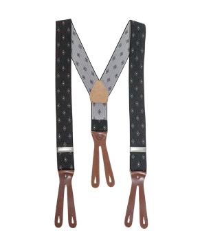 Tirantes flamenco fantasía | Negro