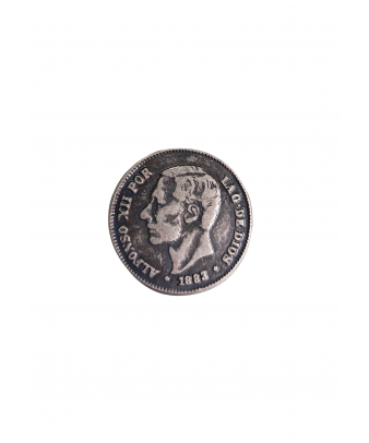 Botón envejecido moneda 2