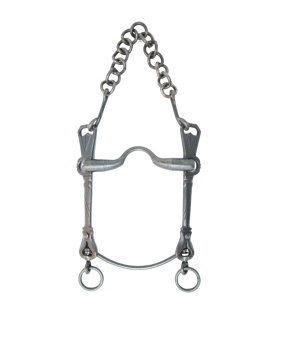 Bocado vaquero fragua embocadura suave 'Los Nietos Dressage'