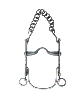 Bocado vaquero fragua embocadura suave 'Los Nietos Dressage'