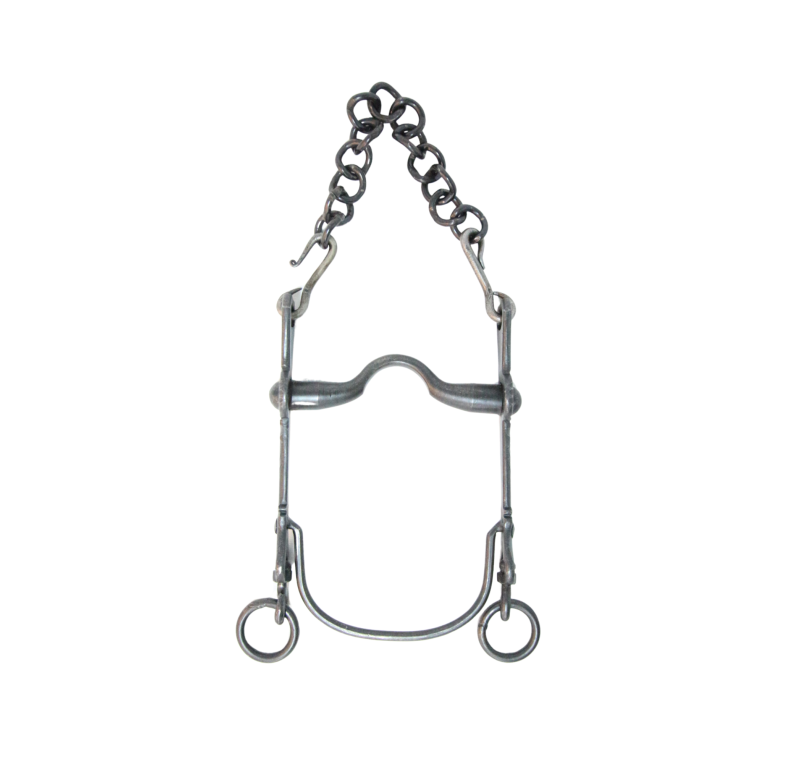 Bocado vaquero fragua embocadura suave 'Los Nietos Dressage'