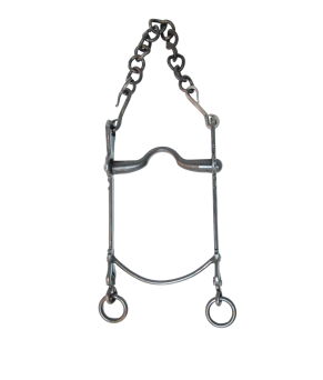 Bocado vaquero fragua embocadura suave 'Los Nietos Dressage'