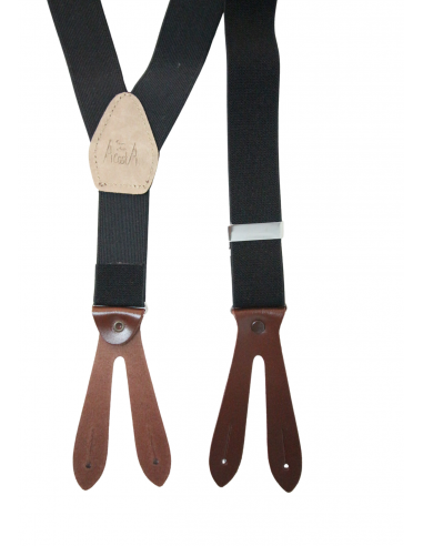 Tirantes liso botón | Adultos