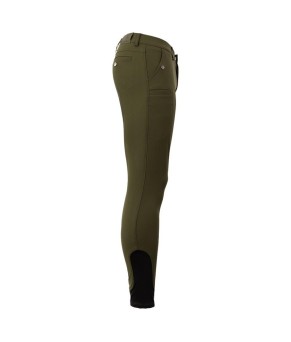 Pantalón de montar de hombre con culera de silicona