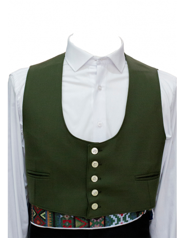 Chaqueta y chalequillo | Sarga |...