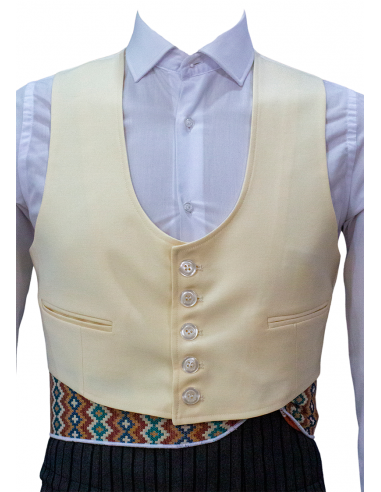 Chaqueta y chalequillo | Saturno | Hueso