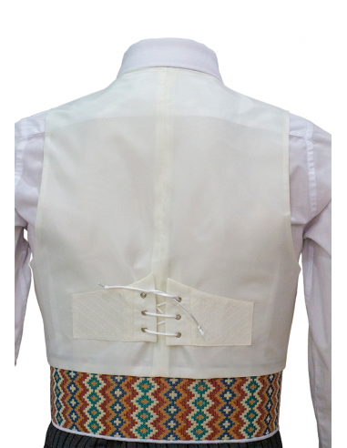 Chaqueta y chalequillo | Saturno | Hueso