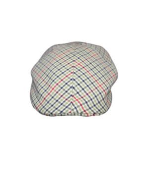 Gorra cuadros modelo Gatsby serie Joda | Azul y rojo