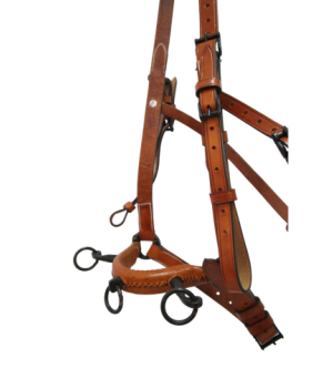 Serretón hebilla inoxidable envejecido con adaptador de filete | Tres pilares