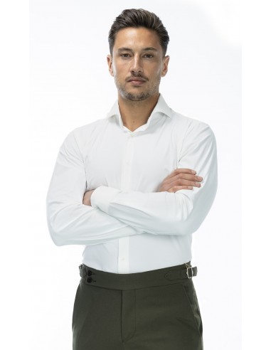 Camisa blanca para traje de corto