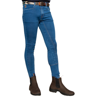Pantalón breeche jeans 'Los Nietos'
