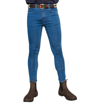 Pantalón breeche jeans 'Los Nietos'