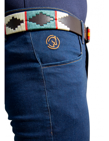 Pantalón breeche jeans 'Los Nietos'