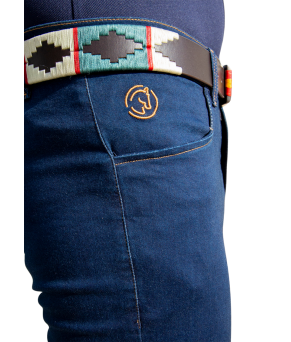 Pantalón breeche jeans 'Los Nietos'