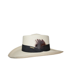 Sombrero gambler panamá Cuenca safari pluma | Varios colores