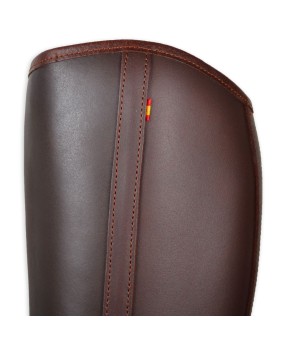 Bota 1973 serraje ancho especial | Piso suela | Castaña