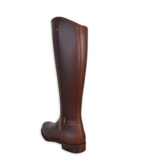 Bota 1973 serraje ancho especial | Piso suela | Castaña