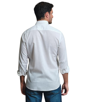 Camisa de lino | Blanco
