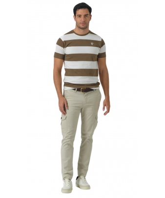 Camiseta rayas | Oliva 2