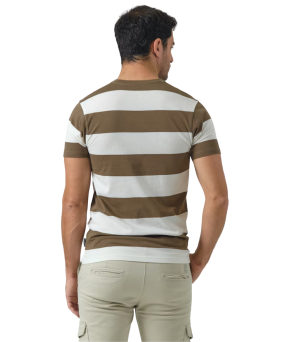 Camiseta rayas | Oliva