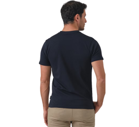 Camiseta 'La Garrocha' modelo Hípica club | Marino