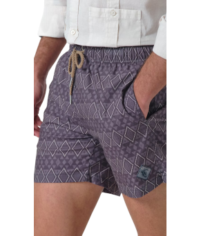 Bañador étnico 'La Garrocha' | Malva