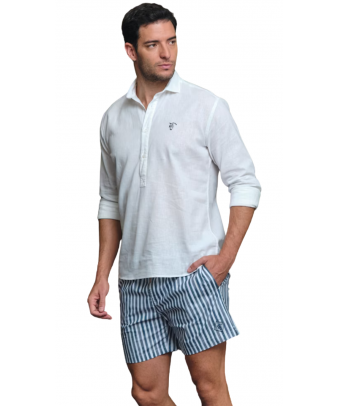 Bañador de rayas acuarela...