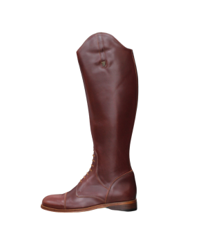 Bota clásica mujer con cordones 187 | Bronce