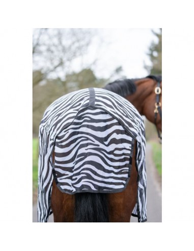 Manta anti moscas zebra con cinturón... Manta anti moscas zebra con cinturón...