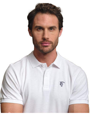 Polo básico 'La Garrocha' | Blanco Polo básico 'La Garrocha' | Blanco