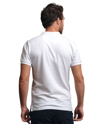 Polo básico 'La Garrocha' | Blanco