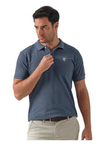Polo Básico 'La Garrocha' | Cobalto Polo Básico 'La Garrocha' | Cobalto