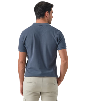 Polo Básico 'La Garrocha' | Cobalto