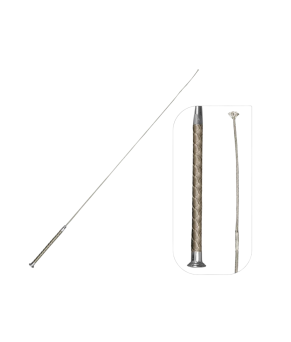 Fusta de doma con mango trenzado 556110C