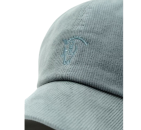 Gorra de micropana bordada | Zafiro