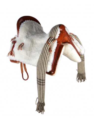 Silla de montar vaquera de fibra...