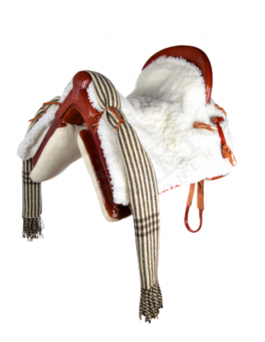 Silla de montar vaquera de fibra...