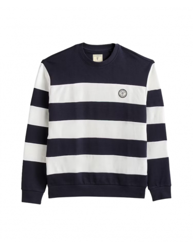 Sudadera La Garrocha rayas | Marino Sudadera La Garrocha rayas | Marino