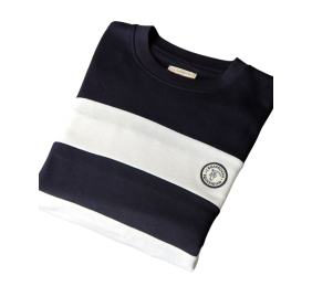 Sudadera La Garrocha rayas | Marino