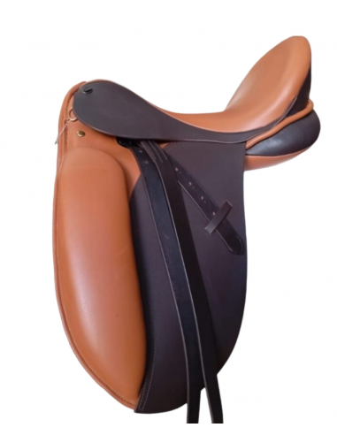 Silla inglesa de doma Neus | Bicolor