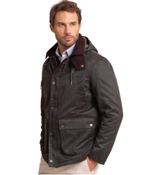 Parka efecto encerado | Moka