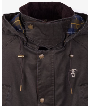 Parka efecto encerado | Moka