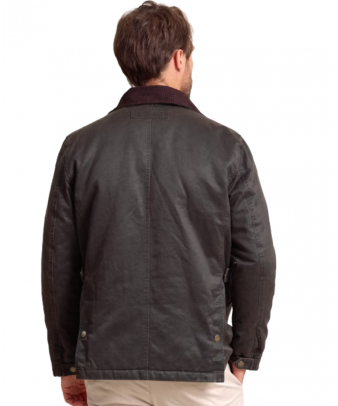 Parka efecto encerado | Moka