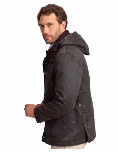 Parka efecto encerado | Moka Parka efecto encerado | Moka